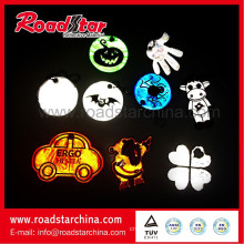 Customer waterproof reflective pendant for clothing